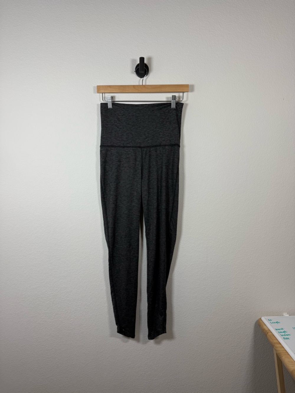 Barefoot Dreams Malibu Collection Butterchic Knit Fold Over Leggings Charcoal S - Picture 9 of 14